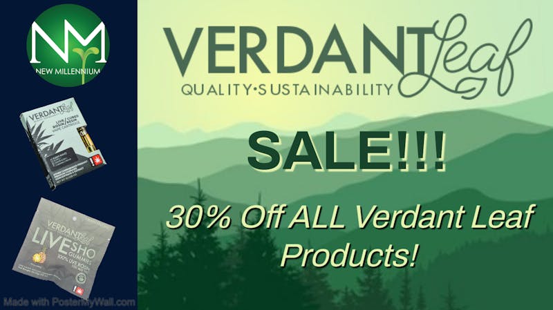 New Millennium VERDANT LEAF SALE!! 30% OFF!!