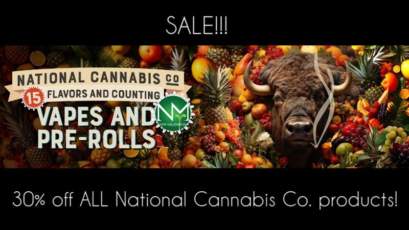 New Millennium National Cannabis Co. Sale!! 30%
