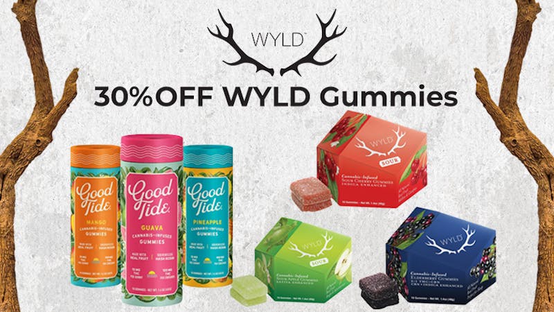 Halfpipe Cannabis Dispensary Seaside SAVE BIG ON WYLD AND GOOD TIDE