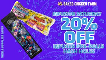 Baked Chicken Farm Infused Saturdays