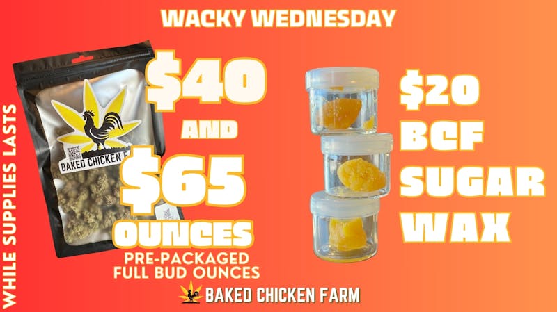 Baked Chicken Farm Wacky Wednesday