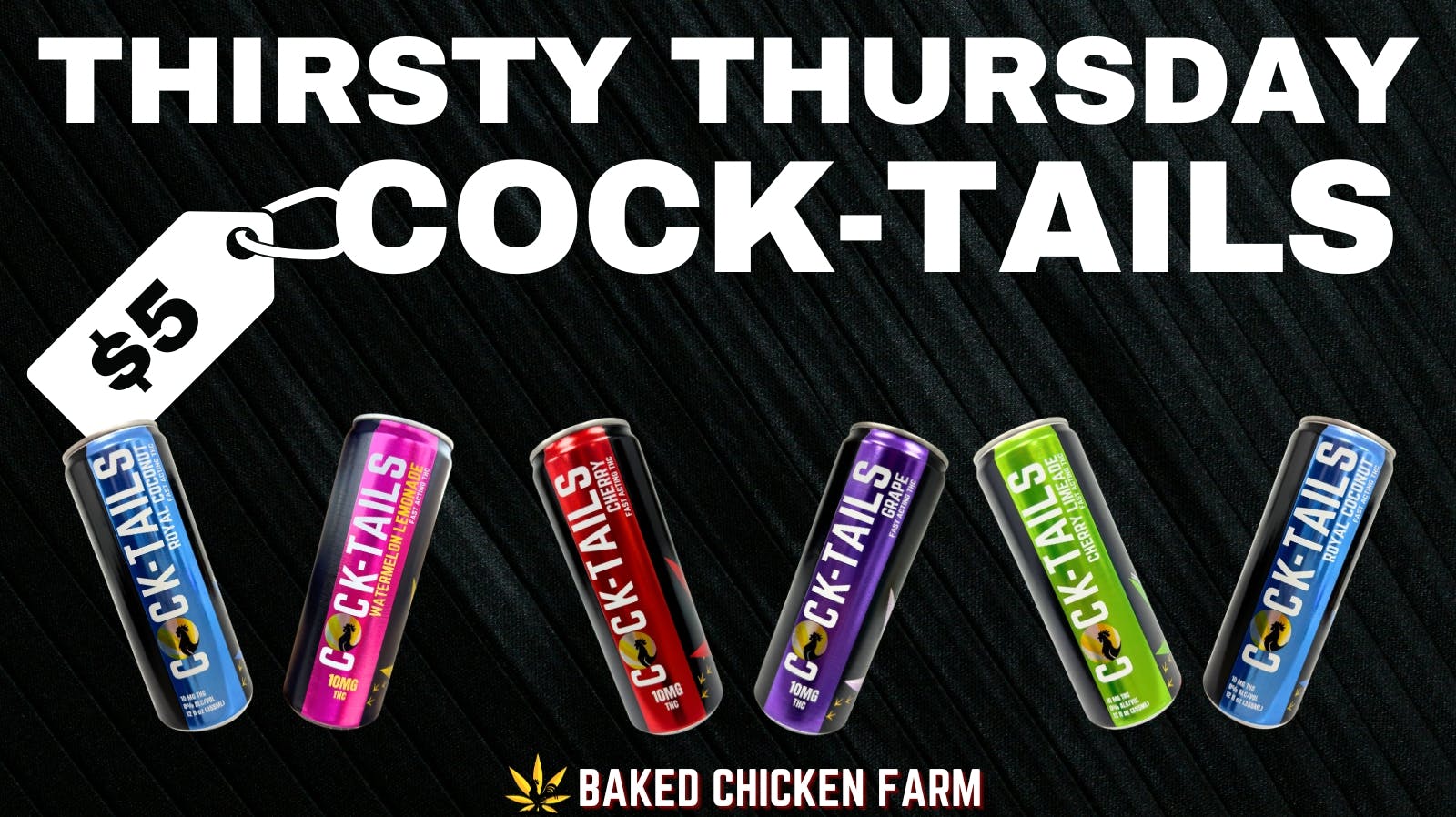 Baked Chicken Farm Thirsty Thursday