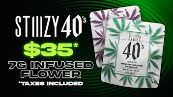 Leaf and Lion - Long Beach 7g/$35 STIIIZY Infused Flower!
