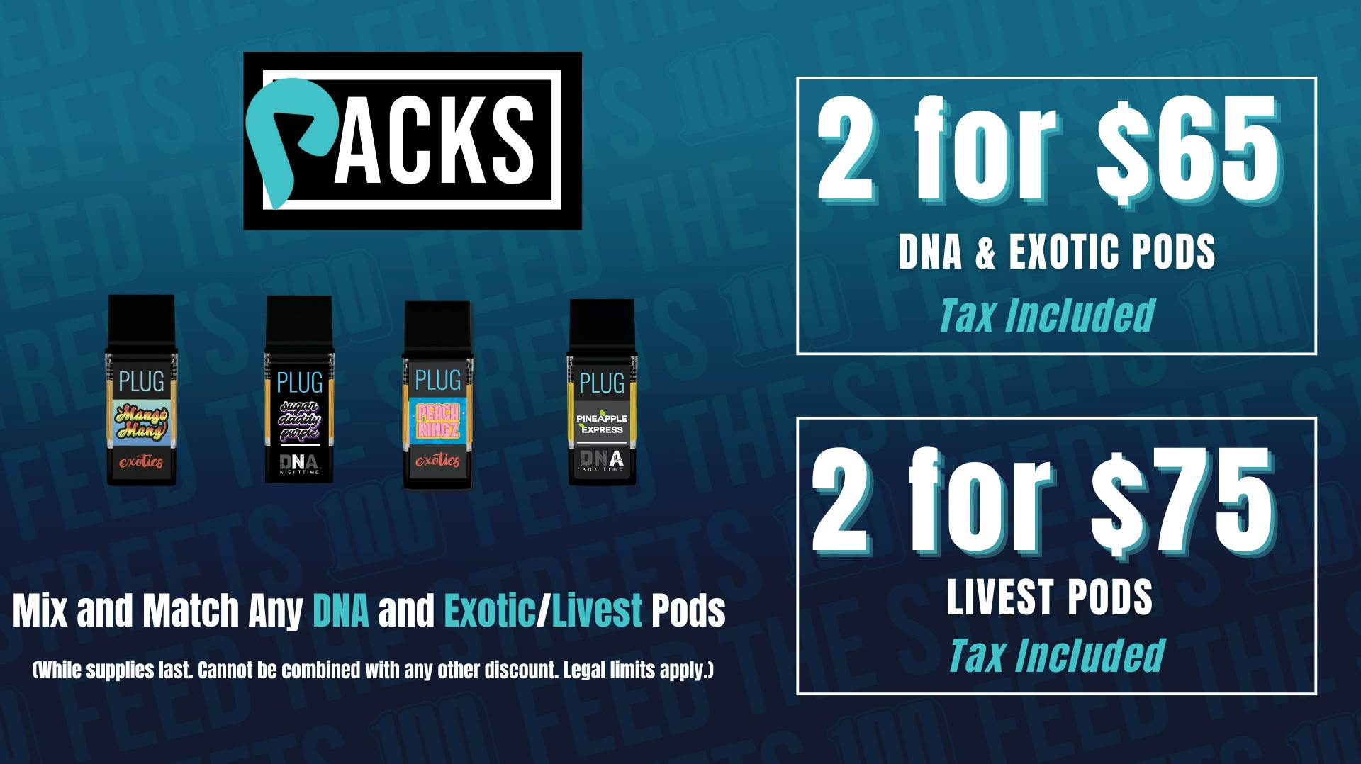 PACKS Weed Dispensary San Gabriel Valley EVERYDAY PLUGPLAY DEAL