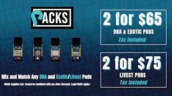 PACKS Weed Dispensary San Gabriel Valley EVERYDAY PLUGPLAY DEAL