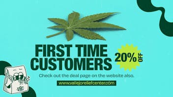 Vallejo Relief Center First Time Customer 20% OFF