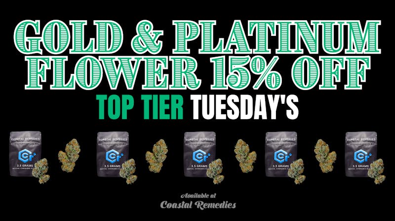 Coastal Remedies Top Tier Tuesday's