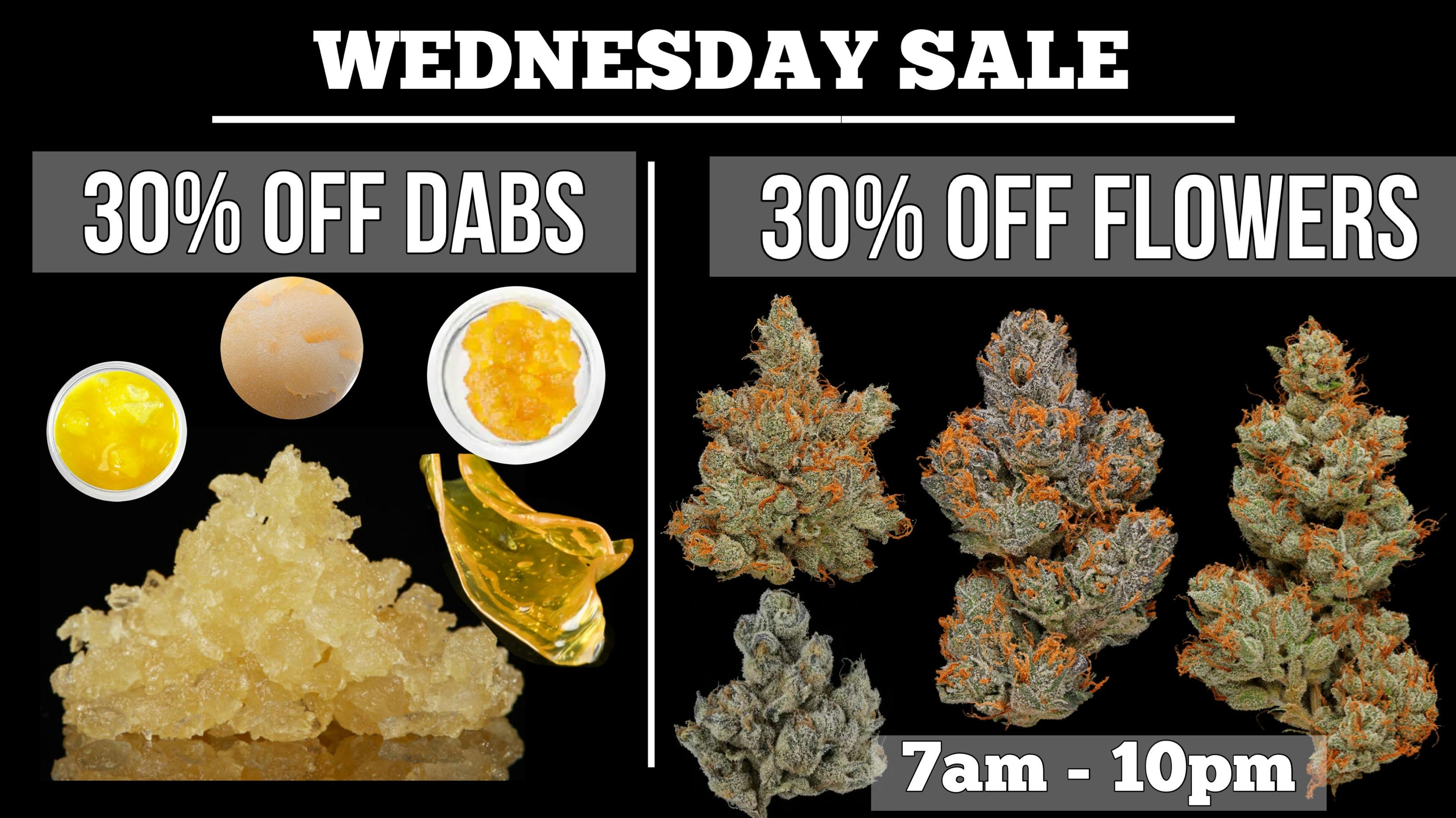 OG Time 30% OFF FLOWERS, 30% OFF DABS🔥