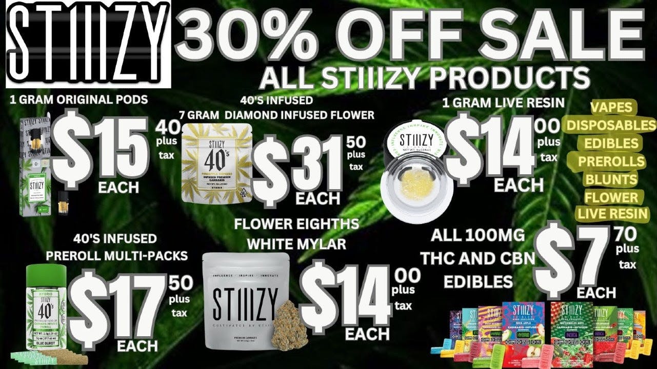 The Clinik 🔥30% OFF ALL STIIIZY PRODUCTS🎈