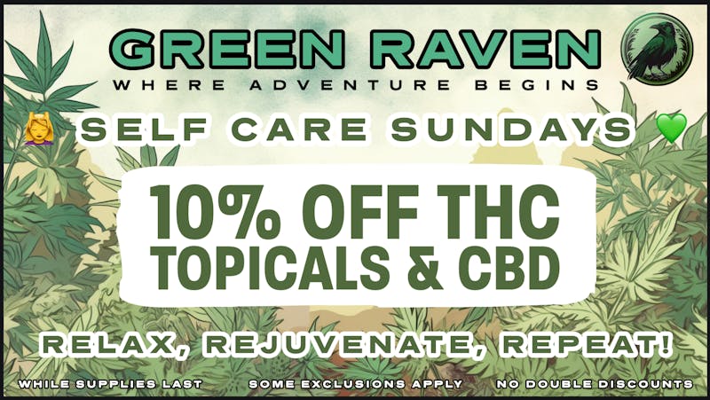 Green Raven Self Care Sunday