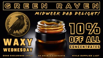 Green Raven Waxy Wednesday