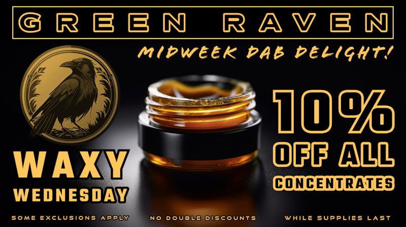 Green Raven Waxy Wednesday