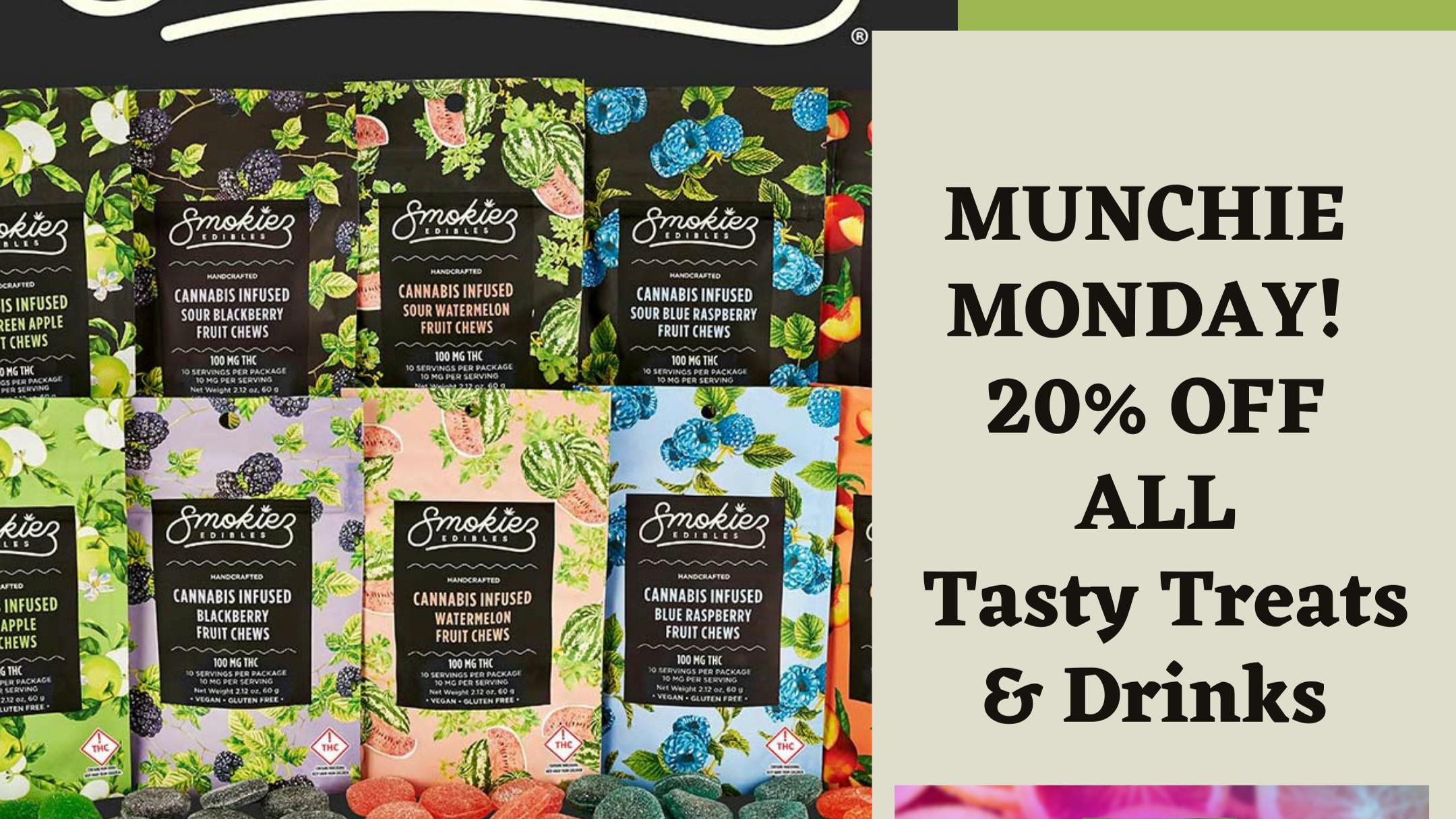 Olympia Weed Company - Pacific Ave Munchy Monday! 20% Off EDIBLES
