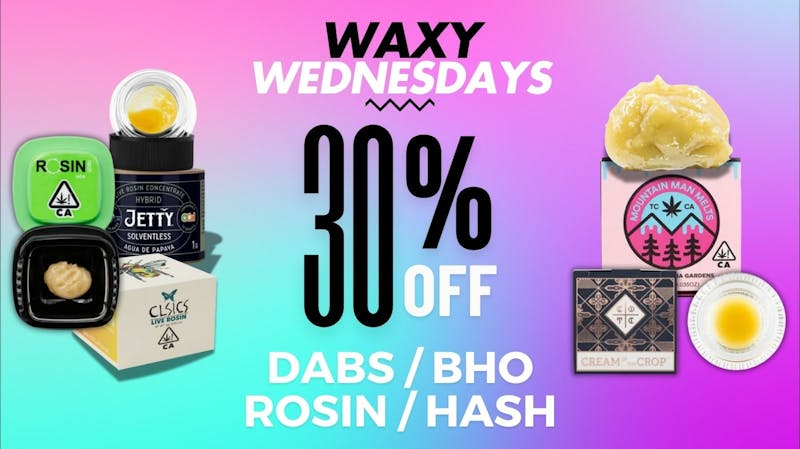 Klover Wax Wednesday! 30% Off