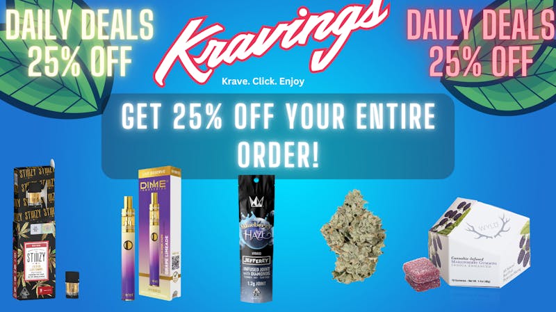 Kravings 25% OFF STOREWIDE!!