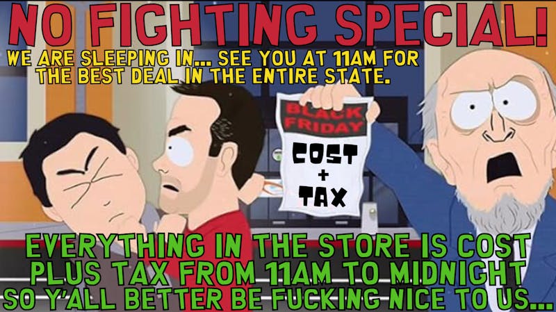 Morgan Road Rx BLACK FRIDAY SNEAK PEAK!