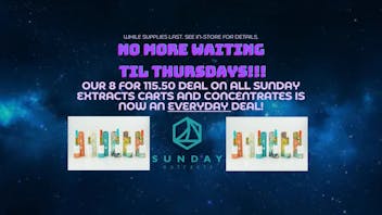 Purple Moon Dispensary - Broken Arrow 🚨 8 FOR $115.50 SUNDAY CARTS 🚨