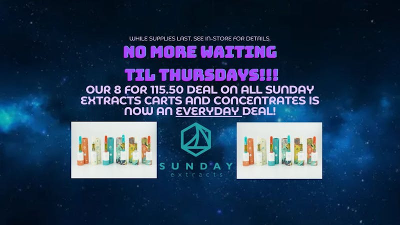 Purple Moon Dispensary - Broken Arrow 🚨 8 FOR $115.50 SUNDAY CARTS 🚨