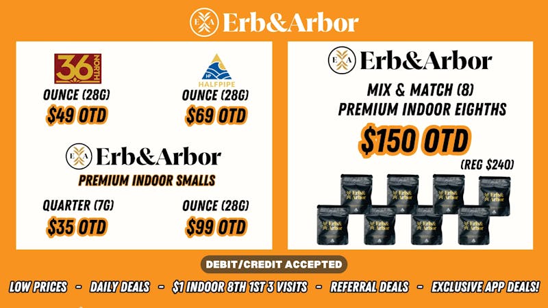 Erb & Arbor BULK Deals: $49/$69/$99 OZs