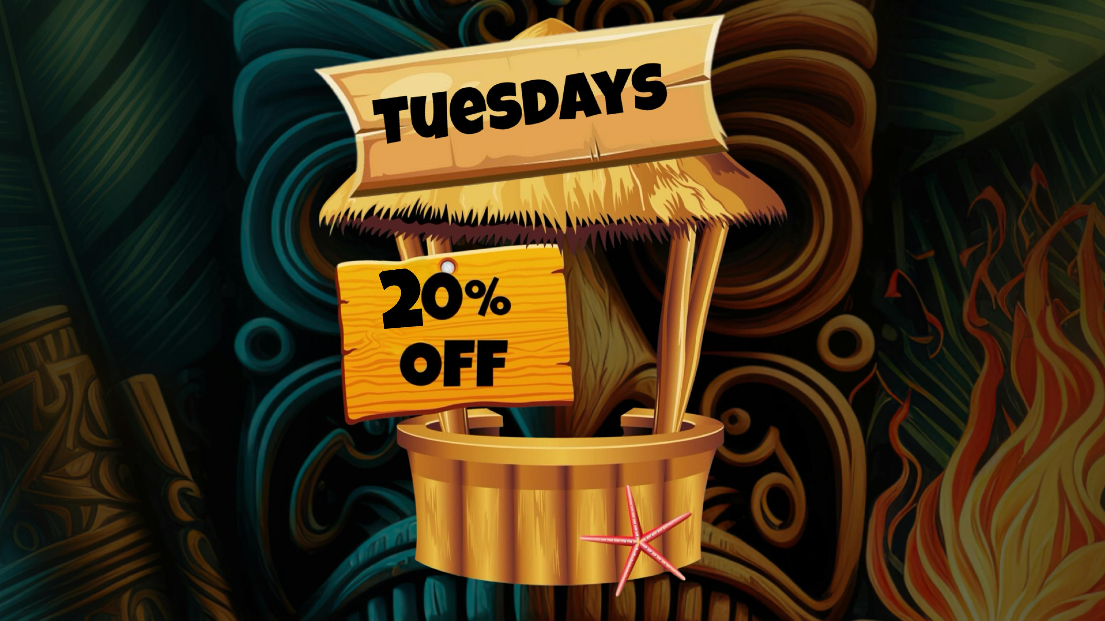 Chillax OG Toking Tuesdays 20% off Prerolls
