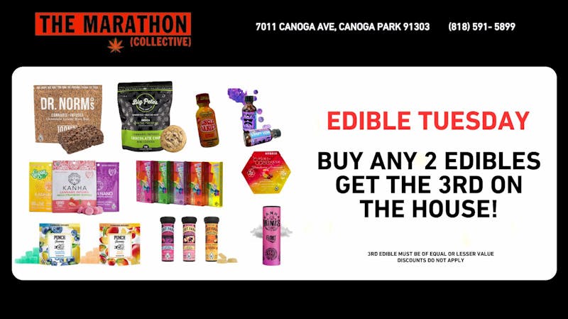 The Marathon Collective EDIBLE TUESDAY