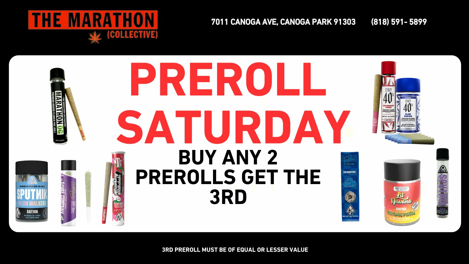 The Marathon Collective PREROLL SATURDAY