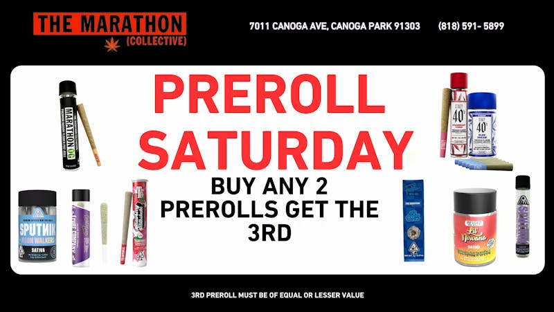 The Marathon Collective PREROLL SATURDAY