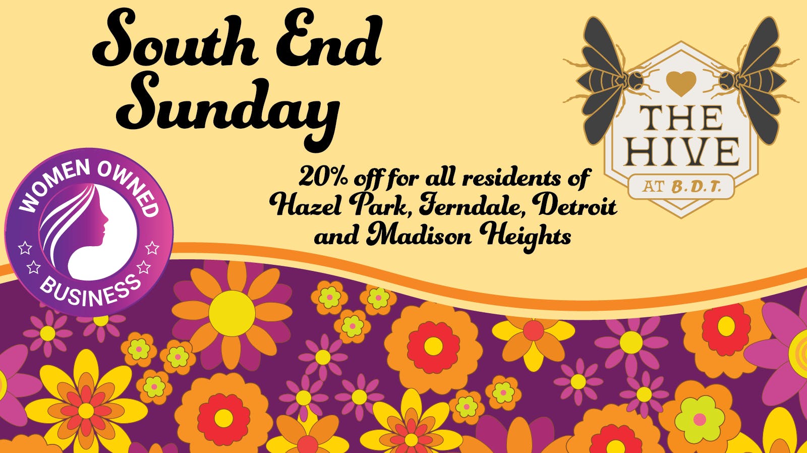 The Hive at BDT South End Sunday