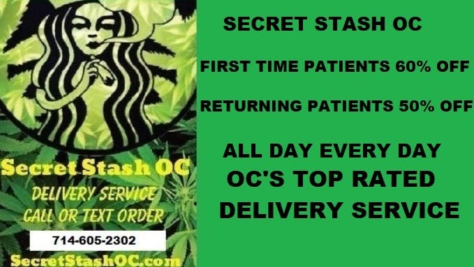 Secret Stash OC First Time 60% | Return Get 50%