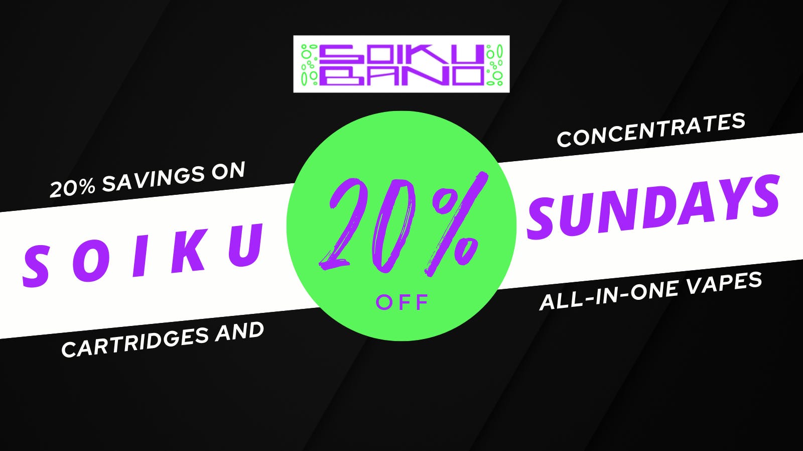 The Herbal Cure (Med and Rec) Soiku Sunday 20% Off