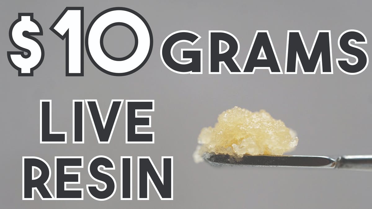 TheGlassCook $10 Gram Live Resin