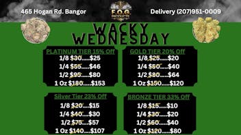 FOG Products FOG’s WaCkY WeDnEsDaY Bud Sales!