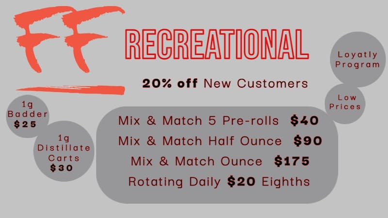 Friendly Fire Recreational Daily Deals