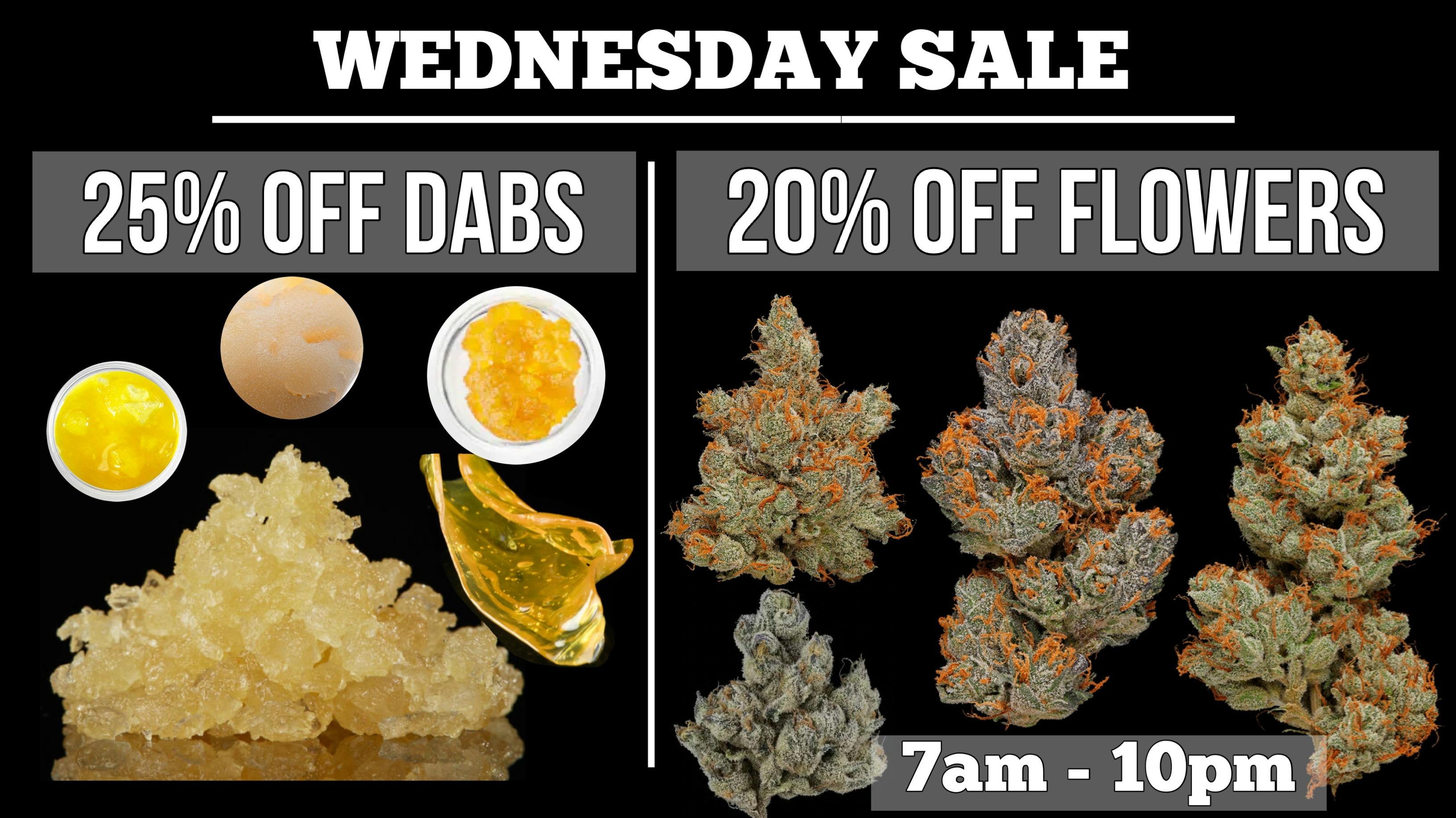 The Clinik 25% Off Dabs, 20% Off FLOWERS!🔥