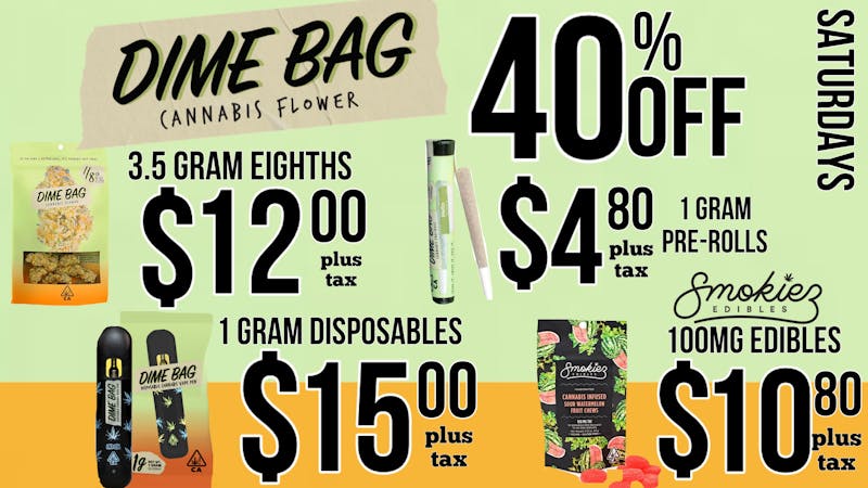 The Clinik 40% OFF ALL DIME BAG PRODUCTS!🔥