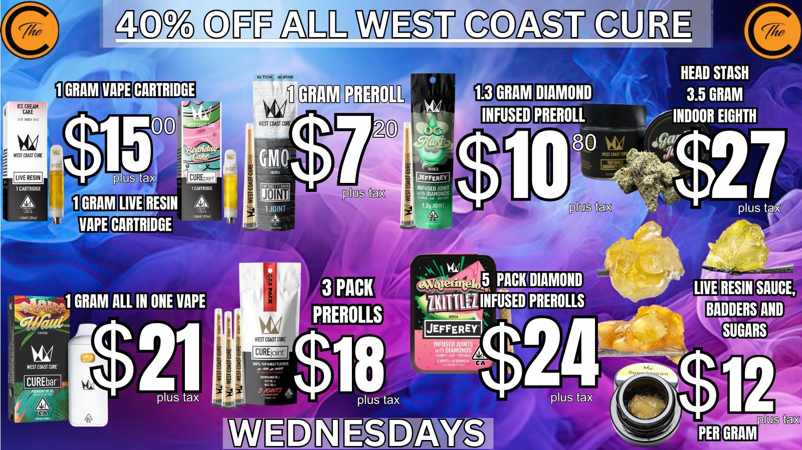 The Clinik 40% OFF WEST COAST CURE🔥