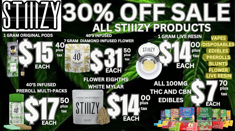 The Clinik 🔥30% OFF ALL STIIIZY PRODUCTS🎈