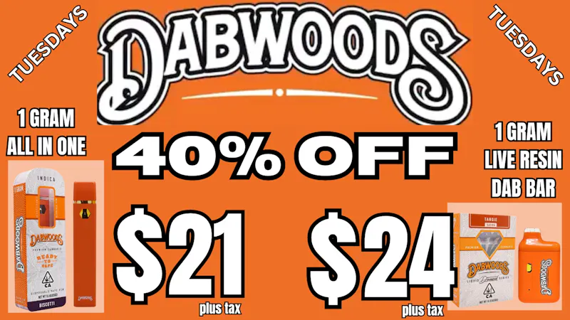 The Clinik 40% OFF SALE🔥Dabwoods 1g AIO's