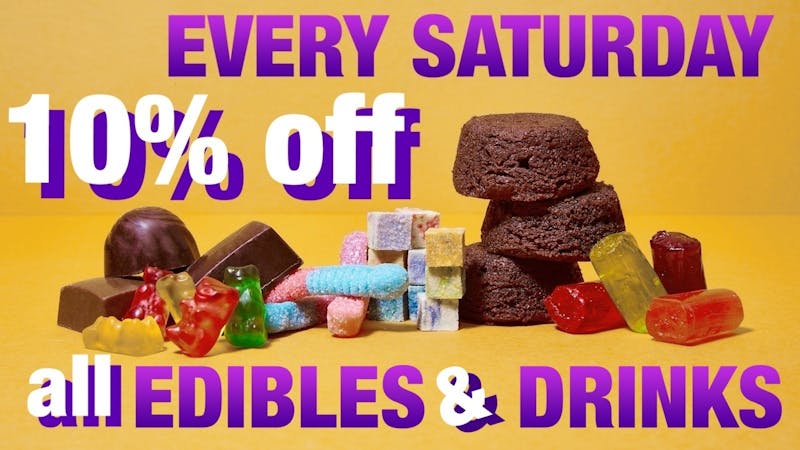 Nature's Spot Saturday 10%off Edibles