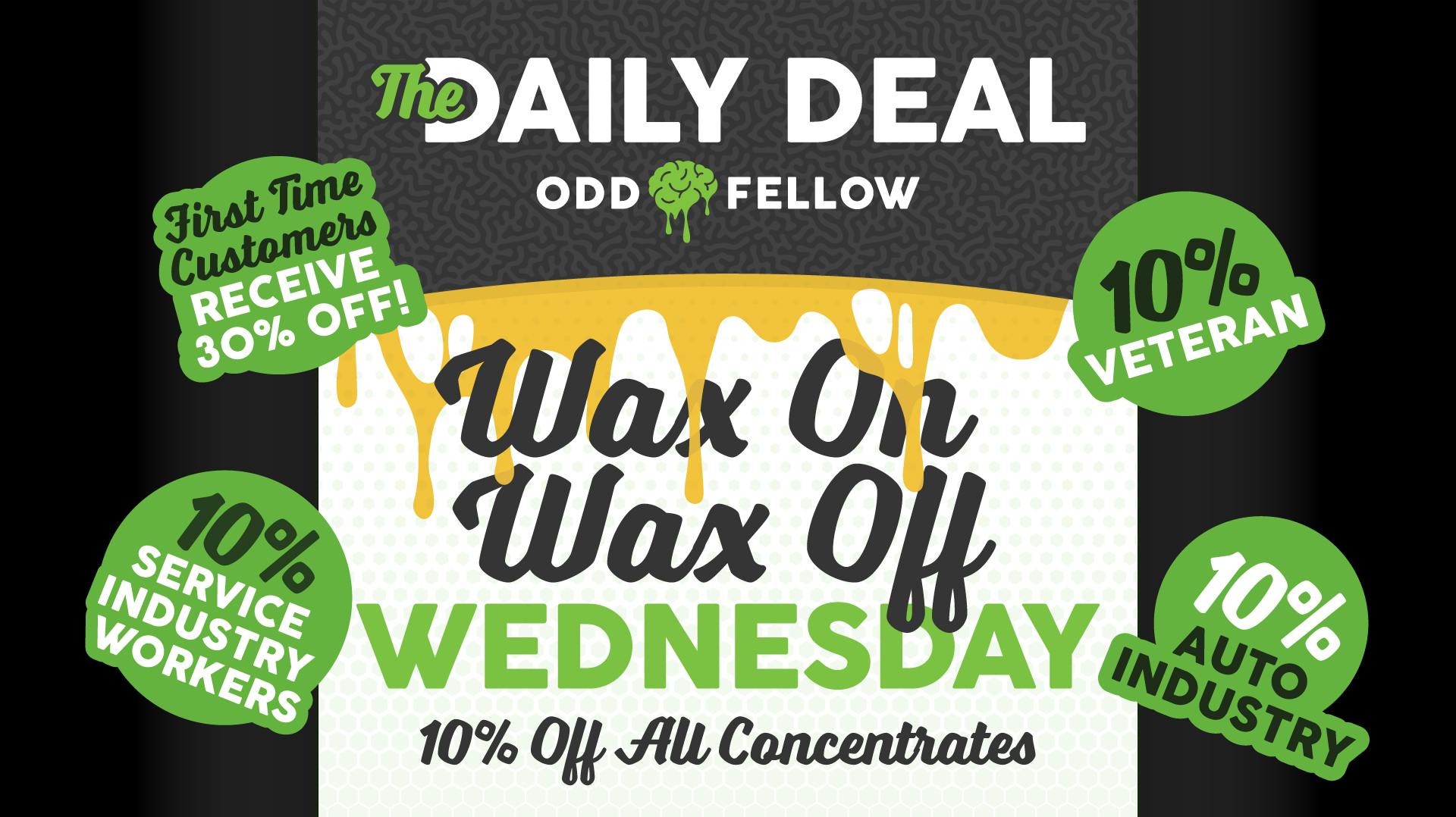 Oddfellow Wellness Wax on Wax off Wednesday