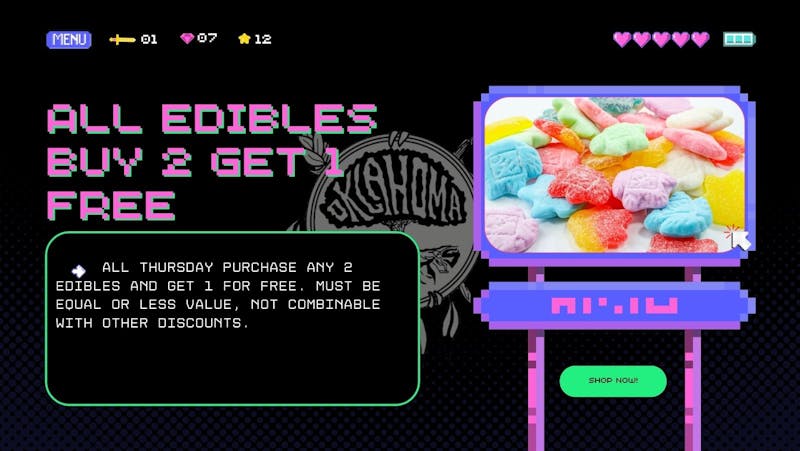 Oklahoma Roots Buy 2 Get 1 Free