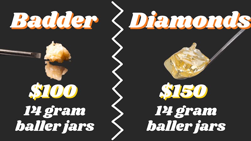 First Class Cannabis DIAMONDS & BADDER DEALS