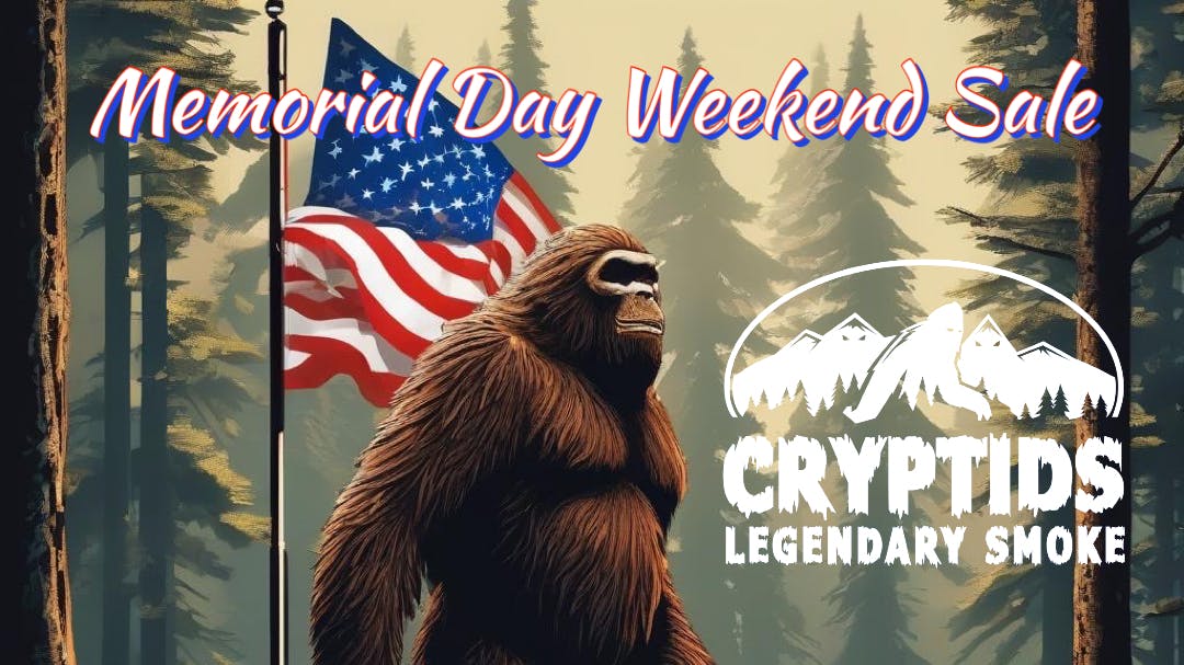 Cryptids Memorial Day Weekend Sale