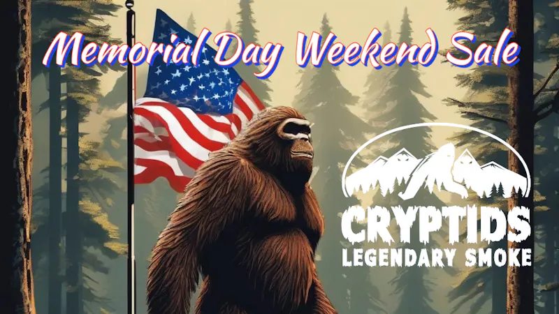 Cryptids Memorial Day Weekend Sale
