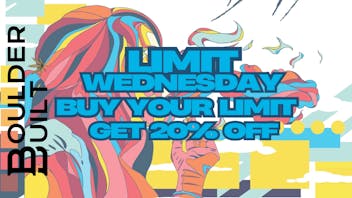 Boulder Built Limit Wednesday