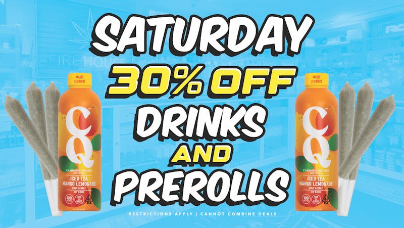 Firehouse365 Maywood Weed Dispensary Saturday Turn Up 30% Off