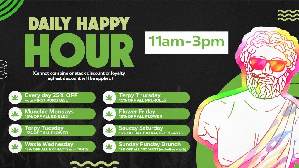 Theo Cannabis Daily Happy Hour