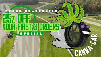 Canna-Car 25% OFF FIRST 3 ORDERS!