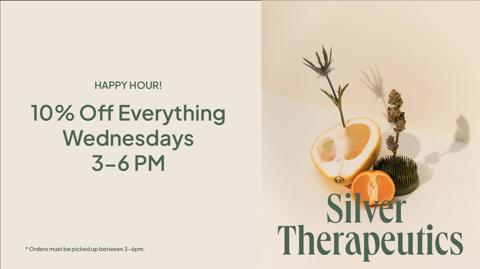 Silver Therapeutics - Berwick (Recreational) 10% Off ENTIRE Store 3-6pm ONLY!