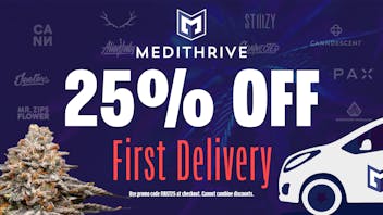 MediThrive Delivery 25% Off First Delivery